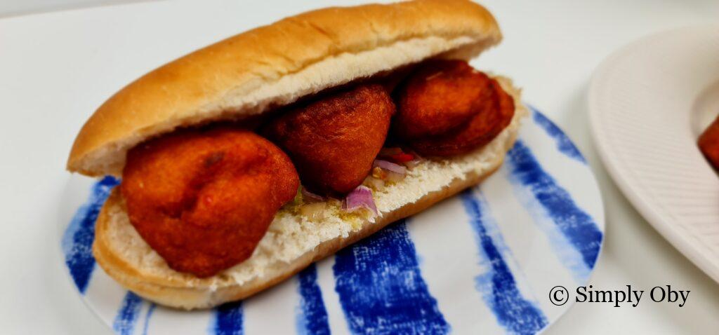 Akara sandwich