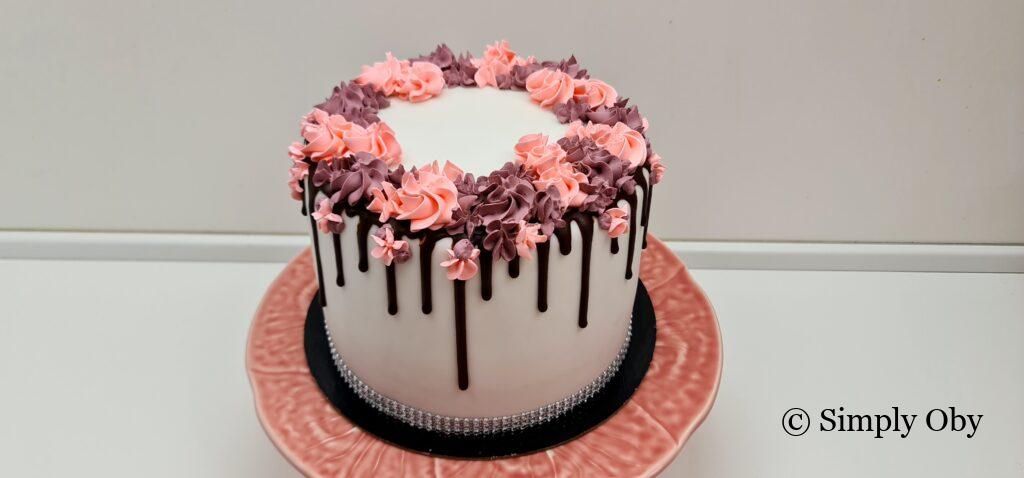 Blossom flower cake