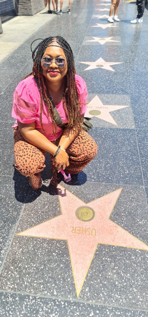 Hollywood walk of Fame