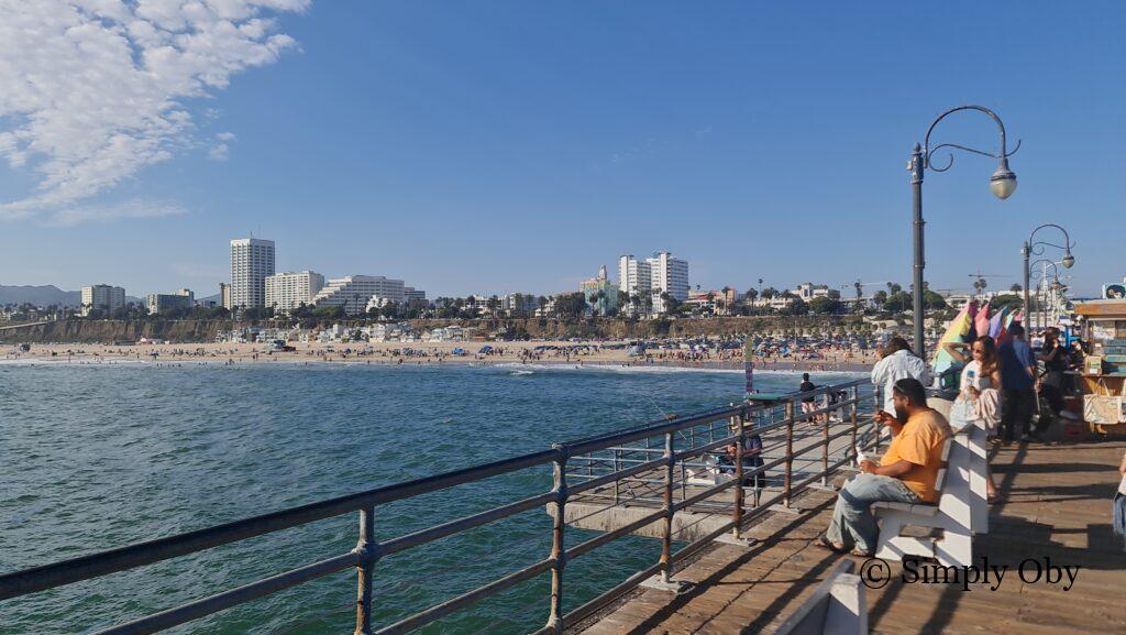 View of the Pacific Ocean