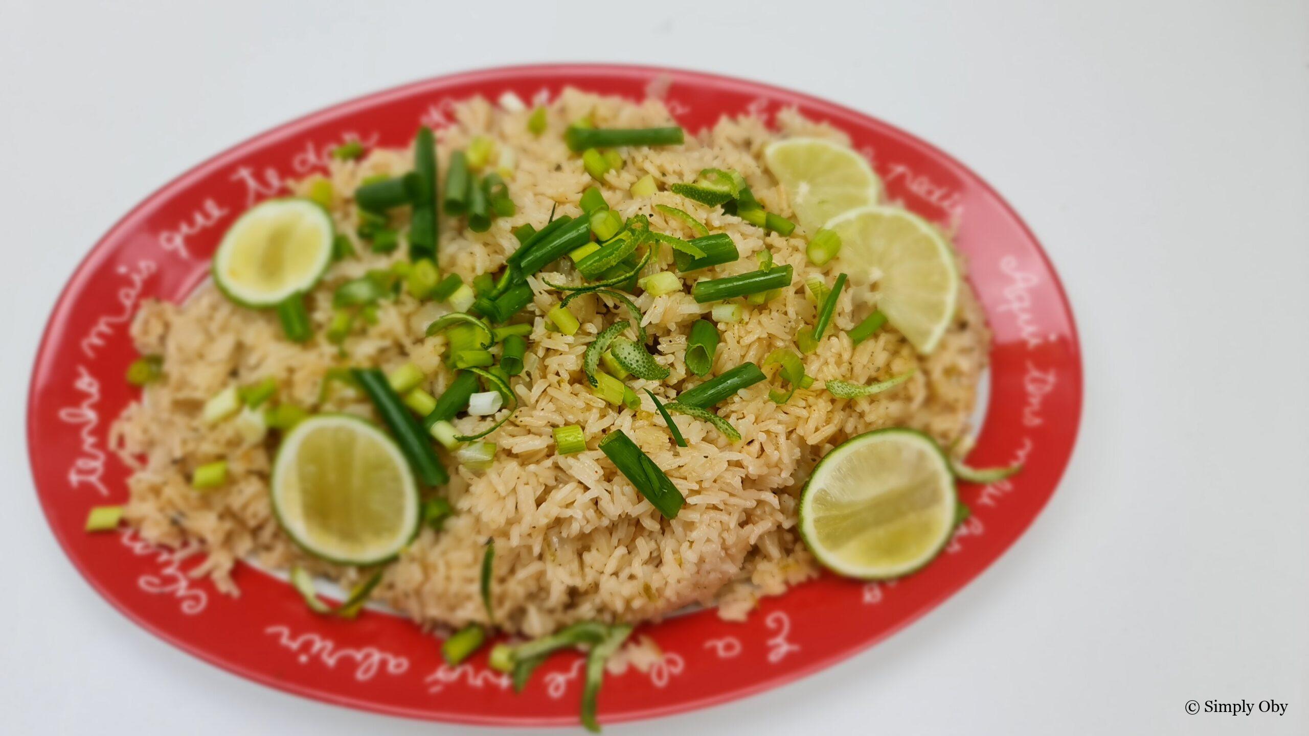 Easy Lime Rice: A Zesty Twist on a Classic Dish - Simply Oby