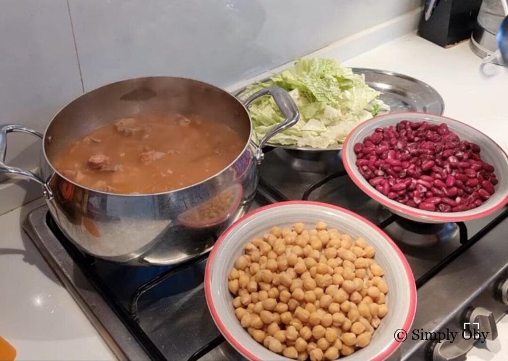 Chickpeas and Beans