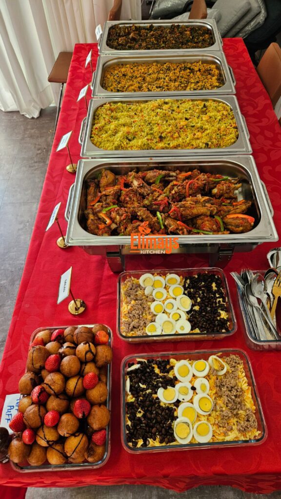 Nigerian Food Display